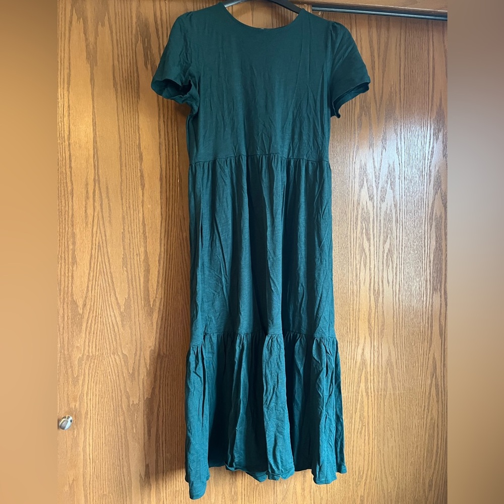 Boden Emma Tiered Jersey Midi Dress
